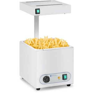 Royal Catering - Chip Warmer Scuttle Dump Electric Free Standing Commercial Infrared Kitchen Unit