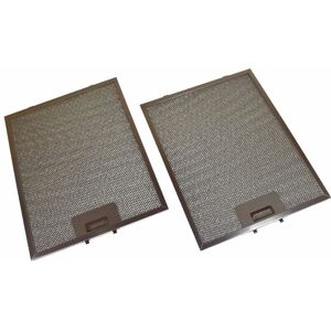 UFIXT 2 x Candy Universal 320 x 260 mm Metal Cooker Hood grease filter