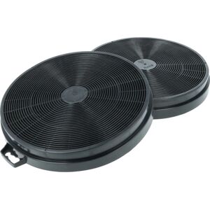 2x Activated carbon Filter compatible with Siemens lc 45950 gb, lc 45950 sg, lc 45951, lc 45951 eu, lc 45951 gb Cooker Hood, Carbon Fibres - Vhbw