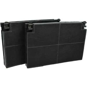 2x Activated Carbon Filter Replacement for Electrolux EFF55, E3CFF55, 902980062, 50232980008, 9029800621, 8718868949646 for Extractor Hood - Vhbw