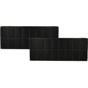 2x Activated Carbon Filter Replacement for Siemens LZ34501 for Extractor Hood - 42 x 16.8 x 3.1 cm - Vhbw