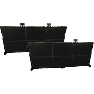 vhbw 2x Activated Carbon Filter Replacement for Siemens LZ49560, LZ49550, LZ49520, LZ49200, LZ49850, LZ49650, LZ49600 for Extractor Hood