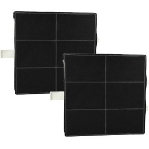 2x Activated Carbon Filter Replacement for Siemens LZ51800 for Extractor Hood - 22.2 x 22.2 x 2.4 cm - Vhbw
