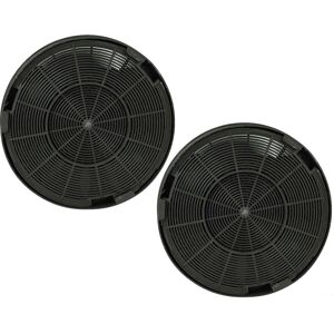 2x Activated Carbon Filter Replacement for WPro F196 for Extractor Hood - 19.6 cm - Vhbw