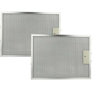 2x Filter Metal Grease Filter compatible with AEG/Electrolux du 4161-W 94212255200 Extractor Fan - 38 x 28.3 x 0.9cm metal - Vhbw