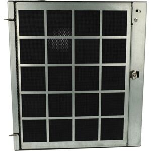Activated Carbon Filter Replacement for Miele dkf 12-1, DKF-12R, 10271450 for Extractor Hood - 25.6 x 23 x 2.2 cm, Regenerable - Vhbw