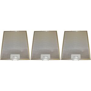 Ufixt - 3 x Universal Cooker Hood Metal Grease Filter 280mm x 340mm Ufixt - 3 x Universal Cooker Hood Metal Grease Filter 280mm x 340mm