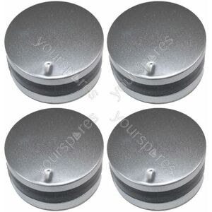 Ufixt - 4 x Howdens Lamona Cooker Knob Oven Switch Silver And Black 3 o Clock Type Ufixt - 4 x Howdens Lamona Cooker Knob Oven Switch Silver And Black 3 o Clock Type