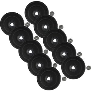 vhbw 10x Activated Carbon Filter compatible with Bosch DHB642BR/01, DHB645BR/01, DHU632HQ/01, DHB842BR/01, DHB845BR/01 Extractor Hood - 23 cm vhbw 10x Activated Carbon Filter compatible with Bosch DHB642BR/01, DHB645BR/01, DHU632HQ/01, DHB842BR/01, DHB845BR/01 Extractor Hood - 23 cm