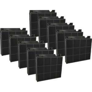 vhbw 10x Activated Carbon Filter compatible with Bosch DWA06E652/01, DWA06E661/01, DWA06E661/02, DWA06E661/03 Extractor Hood vhbw 10x Activated Carbon Filter compatible with Bosch DWA06E652/01, DWA06E661/01, DWA06E661/02, DWA06E661/03 Extractor Hood