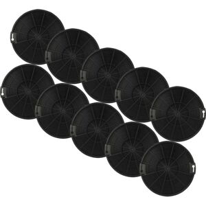 vhbw 10x Activated Carbon Filter compatible with Electrolux EFC60151K, EFC90151K, EFC90151X, EFC60151W, EFC60151X, EFG315S Extractor Hood - 15 cm vhbw 10x Activated Carbon Filter compatible with Electrolux EFC60151K, EFC90151K, EFC90151X, EFC60151W, EFC60151X, EFG315S Extractor Hood - 15 cm