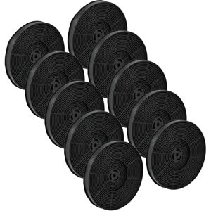 vhbw 10x Activated Carbon Filter compatible with Exquisit UBH20MI INOX, UBH50, UBH50-2.1ALW, UBH20MW Extractor Hood - 17.5 cm vhbw 10x Activated Carbon Filter compatible with Exquisit UBH20MI INOX, UBH50, UBH50-2.1ALW, UBH20MW Extractor Hood - 17.5 cm