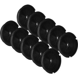 vhbw 10x Activated Carbon Filter compatible with Listo HC60L2b Extractor Hood - 19 cm vhbw 10x Activated Carbon Filter compatible with Listo HC60L2b Extractor Hood - 19 cm