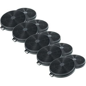 vhbw 10x Activated Carbon Filter compatible with Smeg 880178, 880171, 880170, 880169, 880166, 880190, 880180, 880179 Extractor Hood - 20.2 cm vhbw 10x Activated Carbon Filter compatible with Smeg 880178, 880171, 880170, 880169, 880166, 880190, 880180, 880179 Extractor Hood - 20.2 cm