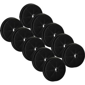 vhbw 10x Activated Carbon Filter compatible with Stoves 059059072, 059059071, 059059070, 444445101, 059059073 Extractor Hood - 19 cm vhbw 10x Activated Carbon Filter compatible with Stoves 059059072, 059059071, 059059070, 444445101, 059059073 Extractor Hood - 19 cm