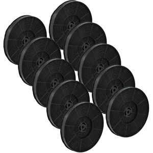 vhbw 10x Activated Carbon Filter Replacement for Exquisit 1010035 / C04, CF100 1010035 for Extractor Hood - 17.5 cm vhbw 10x Activated Carbon Filter Replacement for Exquisit 1010035 / C04, CF100 1010035 for Extractor Hood - 17.5 cm