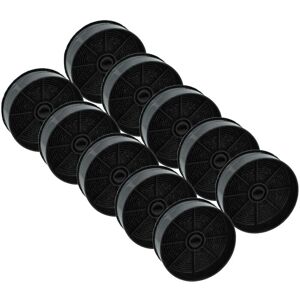 vhbw 10x Activated Carbon Filter Replacement for Zanussi 902979880, ECFB03, 33005513 for Extractor Hood - 12.4 cm vhbw 10x Activated Carbon Filter Replacement for Zanussi 902979880, ECFB03, 33005513 for Extractor Hood - 12.4 cm