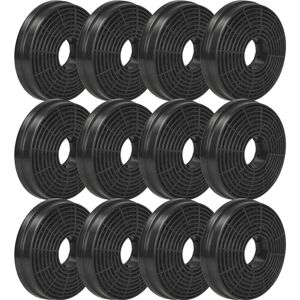 vhbw 12x Activated Carbon Filter Replacement for Respekta MIZ0058N, MIZ0058 for Extractor Hood - 10.5 cm vhbw 12x Activated Carbon Filter Replacement for Respekta MIZ0058N, MIZ0058 for Extractor Hood - 10.5 cm