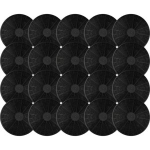 Vhbw - 20x Activated Carbon Filter Replacement for Respekta MIZ0023N, MIZ0023NA1, MIZ0023 for Extractor Hood - 17.5 cm Vhbw - 20x Activated Carbon Filter Replacement for Respekta MIZ0023N, MIZ0023NA1, MIZ0023 for Extractor Hood - 17.5 cm