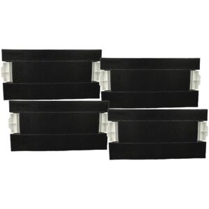 4x Activated Carbon Filter Replacement for Siemens 434229, 00706593, 00572574, DHZ4555, DHZ4550 for Extractor Hood - 39.8 x 19.6/17.4 x 2.9 cm - Vhbw 4x Activated Carbon Filter Replacement for Siemens 434229, 00706593, 00572574, DHZ4555, DHZ4550 for Extractor Hood - 39.8 x 19.6/17.4 x 2.9 cm - Vhbw