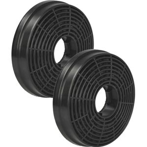 vhbw 2x activated carbon filter - Candy CBT6252X - 10.5 cm - Black vhbw 2x activated carbon filter - Candy CBT6252X - 10.5 cm - Black