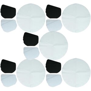 30x paper air filter, 15x activated carbon filter, 15x grease filter compatible with DeLonghi F620, F626, F622 Deep Fryer - 60 Part Set - Vhbw 30x paper air filter, 15x activated carbon filter, 15x grease filter compatible with DeLonghi F620, F626, F622 Deep Fryer - 60 Part Set - Vhbw