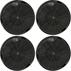 4x Activated Carbon Filter compatible with aeg X812264MG0, X79283MG0, X89464MV01, X89464BV01, X792263MG0, X69454MV01 Extractor Hood - 19.6 cm - Vhbw 4x Activated Carbon Filter compatible with aeg X812264MG0, X79283MG0, X89464MV01, X89464BV01, X792263MG0, X69454MV01 Extractor Hood - 19.6 cm - Vhbw