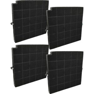 4x Activated Carbon Filter compatible with Arthur Martin storm 60 881918 F53 60 S4 Extractor Hood - 26.5 x 25.8 x 1.8 cm - Vhbw 4x Activated Carbon Filter compatible with Arthur Martin storm 60 881918 F53 60 S4 Extractor Hood - 26.5 x 25.8 x 1.8 cm - Vhbw