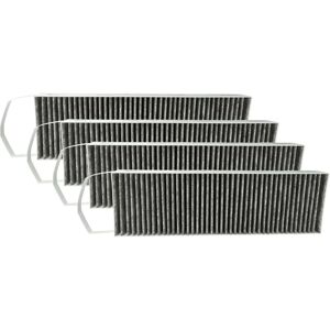 vhbw 4x Activated Carbon Filter compatible with Bora S Pure, Pure, PUXU, M Pure, X Pure Extractor Hood vhbw 4x Activated Carbon Filter compatible with Bora S Pure, Pure, PUXU, M Pure, X Pure Extractor Hood