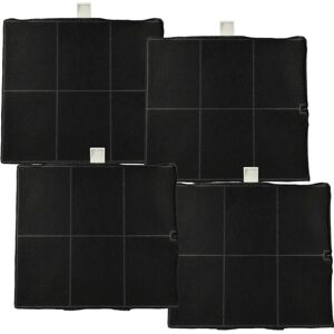 4x Activated Carbon Filter compatible with Bosch DHZ5135, DHZ5136, DHZ5205, DKE645D, DKE945D, DWB062450R Extractor Hood - 25.5 x 22.5 x 2.3 cm - Vhbw 4x Activated Carbon Filter compatible with Bosch DHZ5135, DHZ5136, DHZ5205, DKE645D, DKE945D, DWB062450R Extractor Hood - 25.5 x 22.5 x 2.3 cm - Vhbw