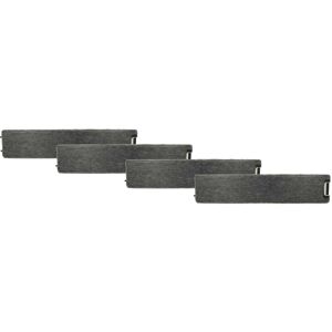 vhbw 4x activated carbon filter compatible with Küppersbusch EDIP612, EDIP648, EDIP649, EDIP948, 501097 cooker hood - 50 x 10.4 x 3 cm dark grey vhbw 4x activated carbon filter compatible with Küppersbusch EDIP612, EDIP648, EDIP649, EDIP948, 501097 cooker hood - 50 x 10.4 x 3 cm dark grey