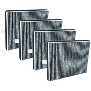 vhbw 4x Activated Carbon Filter compatible with Miele 2580, DA25xx, 2450 Extractor Hood vhbw 4x Activated Carbon Filter compatible with Miele 2580, DA25xx, 2450 Extractor Hood