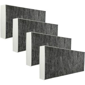 vhbw 4x Activated Carbon Filter compatible with Neff Z54TR60X3, Z54TR60X0, Z54TR00X0, D49ML54X0, D49ED52X0 Extractor Hood - 46 x 19.1 x 5 cm vhbw 4x Activated Carbon Filter compatible with Neff Z54TR60X3, Z54TR60X0, Z54TR00X0, D49ML54X0, D49ED52X0 Extractor Hood - 46 x 19.1 x 5 cm