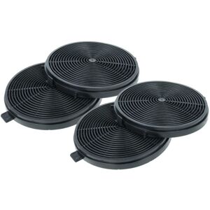 vhbw 4x Activated Carbon Filter compatible with PKM S26-60KH-B, 9999-2H, S26-60ABPH Extractor Hood - 11.8 cm vhbw 4x Activated Carbon Filter compatible with PKM S26-60KH-B, 9999-2H, S26-60ABPH Extractor Hood - 11.8 cm