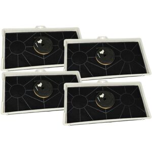 4x Activated Carbon Filter compatible with Siemens LB75564GB/02, LB75564GB/01, LB75564CH/08 Extractor Hood + Mounting Material - Vhbw 4x Activated Carbon Filter compatible with Siemens LB75564GB/02, LB75564GB/01, LB75564CH/08 Extractor Hood + Mounting Material - Vhbw