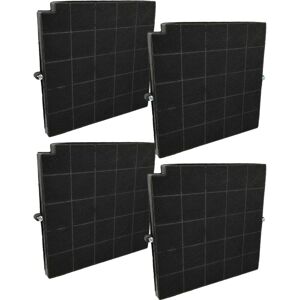 4x Activated Carbon Filter compatible with Whirlpool AMC981, AKR971, AKR971IX Extractor Hood - 26.5 x 25.8 x 1.8 cm - Vhbw 4x Activated Carbon Filter compatible with Whirlpool AMC981, AKR971, AKR971IX Extractor Hood - 26.5 x 25.8 x 1.8 cm - Vhbw