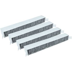 vhbw 4x Activated Carbon Filter Replacement for Miele 11662790, DKF 30-P for Extractor Hood vhbw 4x Activated Carbon Filter Replacement for Miele 11662790, DKF 30-P for Extractor Hood