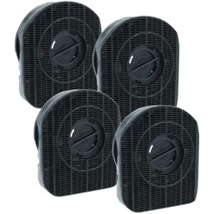 4x Activated Carbon Filter Replacement for Whirlpool 481281718522, Type 200, DKF42, CHF200/1 for Extractor Hood - Vhbw 4x Activated Carbon Filter Replacement for Whirlpool 481281718522, Type 200, DKF42, CHF200/1 for Extractor Hood - Vhbw