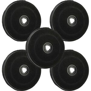 vhbw 5x Activated Carbon Filter compatible with De Dietrich HW1655E11 - ECO E233, HN6635N - ECO E233, HW1625E1 - ECO E233 Extractor Hood - 23 cm vhbw 5x Activated Carbon Filter compatible with De Dietrich HW1655E11 - ECO E233, HN6635N - ECO E233, HW1625E1 - ECO E233 Extractor Hood - 23 cm