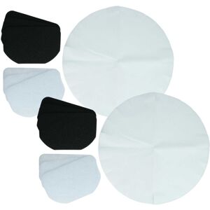 6x activated carbon filter, 6x grease filter, 12x paper air filter compatible with DeLonghi F620, F626, F622 Deep Fryer - 24 Part Set - Vhbw 6x activated carbon filter, 6x grease filter, 12x paper air filter compatible with DeLonghi F620, F626, F622 Deep Fryer - 24 Part Set - Vhbw