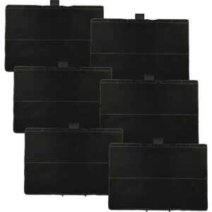 6x Activated Carbon Filter compatible with Siemens LC97BF532/04, LC97BF532/03, LC97BF532/02 Extractor Hood - 31.5 x 21.5 x 2.3 cm - Vhbw 6x Activated Carbon Filter compatible with Siemens LC97BF532/04, LC97BF532/03, LC97BF532/02 Extractor Hood - 31.5 x 21.5 x 2.3 cm - Vhbw