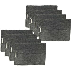 vhbw 8x Activated Carbon Filter compatible with Neff Z5111X0, NOSTALGIE D8911S001, NOSTALGIE D8911S002 Extractor Hood - 30 x 21.5 x 3 cm vhbw 8x Activated Carbon Filter compatible with Neff Z5111X0, NOSTALGIE D8911S001, NOSTALGIE D8911S002 Extractor Hood - 30 x 21.5 x 3 cm