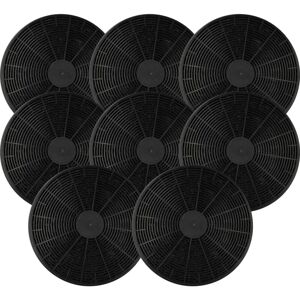 8x Activated Carbon Filter Replacement for Respekta MIZ0023N, MIZ0023NA1, MIZ0023 for Extractor Hood - 17.5 cm - Vhbw 8x Activated Carbon Filter Replacement for Respekta MIZ0023N, MIZ0023NA1, MIZ0023 for Extractor Hood - 17.5 cm - Vhbw