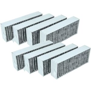 vhbw 8x Activated Carbon Filter Replacement for Siemens HZ9VRUD0, HZ9VEDU0, HZ9VRCR0, HZ9VRCR1, HZ9VRPD0 for Extractor Hood vhbw 8x Activated Carbon Filter Replacement for Siemens HZ9VRUD0, HZ9VEDU0, HZ9VRCR0, HZ9VRCR1, HZ9VRPD0 for Extractor Hood
