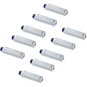 10x Water Filter Replacement for DeLonghi 5513292811, 8004399327252 for Coffee Machine, Espresso Machine - White - Vhbw