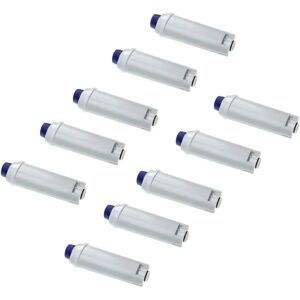 10x Water Filter compatible with DeLonghi esam 03110.S, esam 03120.S Coffee Machine, Espresso Machine - White - Vhbw