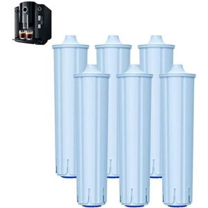 Ymyny - Pack of 6 Replacement Water Filters for Jura Blue Coffee Machines Jura 71312 Blue, giga, ena, Micro, impressa mumu