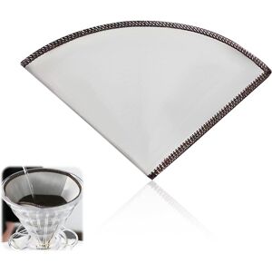 Alwaysh - Reusable Coffee Filter, Size 4, Permanent Stainless Steel Filter for Coffee Maker Compatible with Machines (HD7546/20) and Other Filter Alwaysh - Reusable Coffee Filter, Size 4, Permanent Stainless Steel Filter for Coffee Maker Compatible with Machines (HD7546/20) and Other Filter