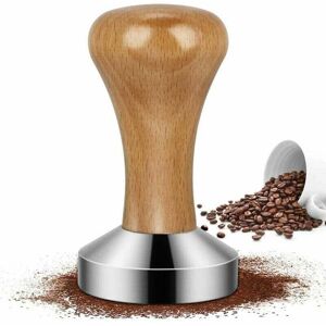 Espresso Tamper, Stainless Steel Coffee Tamper, Stainless Steel Coffee Press, Barista Espresso Tamper for Coffee Machine, 51 mm, MUMU Espresso Tamper, Stainless Steel Coffee Tamper, Stainless Steel Coffee Press, Barista Espresso Tamper for Coffee Machine, 51 mm, MUMU