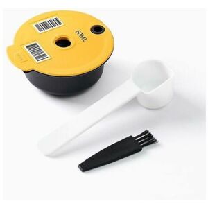 Gotrays - Icafilas Reusable Coffee Capsule 60/180ml for Tassimo Bosch Machine Refillable Filter Cup Pod Espresso Maker Food Grade Silicone Gotrays - Icafilas Reusable Coffee Capsule 60/180ml for Tassimo Bosch Machine Refillable Filter Cup Pod Espresso Maker Food Grade Silicone